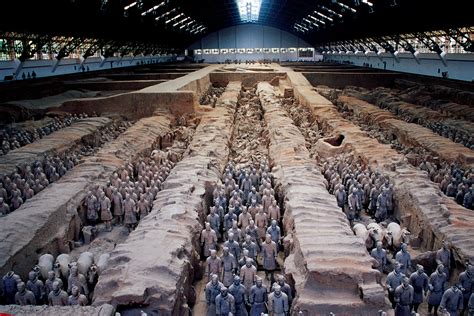 china first emperor tomb excavation|terracotta army official website.